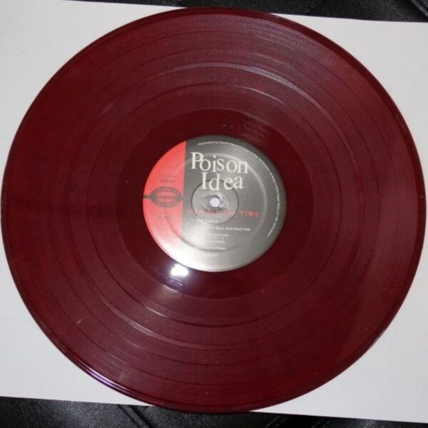 Poison Idea - War All The Time (Red, Dark vinyl) - Image 2