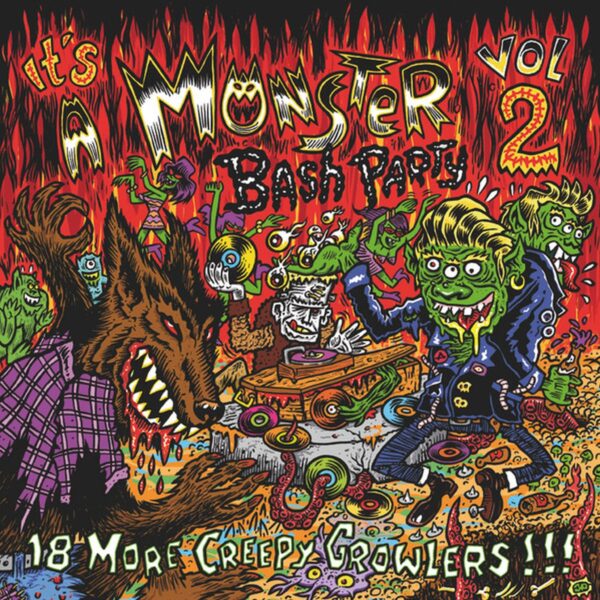 AA VV - It's A Monster Bash Party Vol. 2 (Cardinal Purple vinyl)